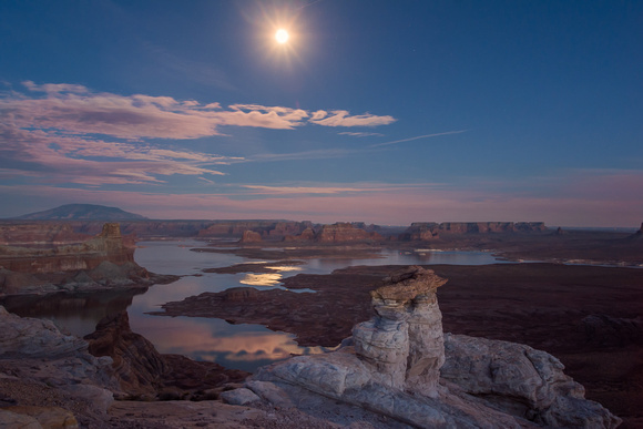 Lake Powell By Moonlight