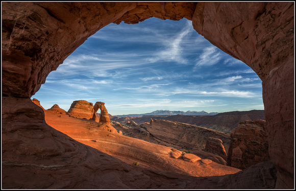 Window On Delicate Arch