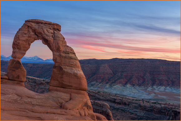 Delicate Arch Sunset